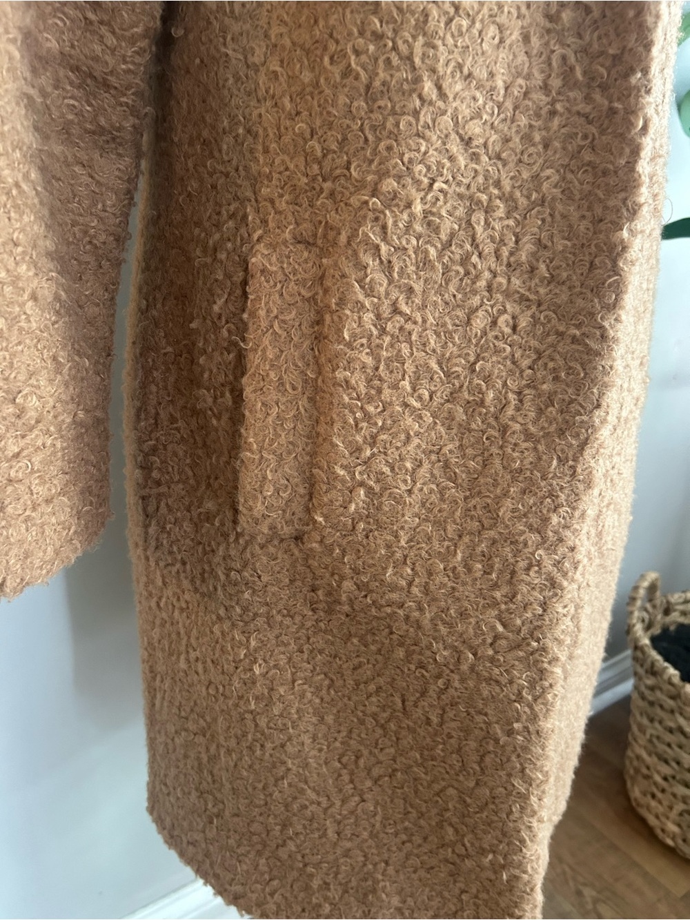 a new day Camel Teddy Coat - Picture 4 of 7